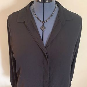 APT 9 Essentials Blouse-Black